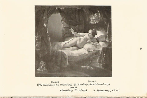 Lamina 374: REMBRAND. Danae