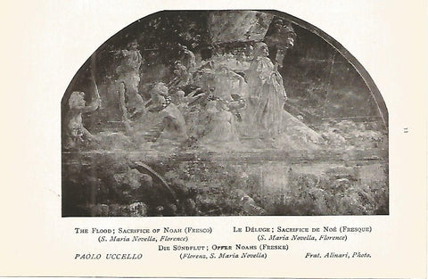 Lamina 379: UCCELLO. El sacrificio de Noe