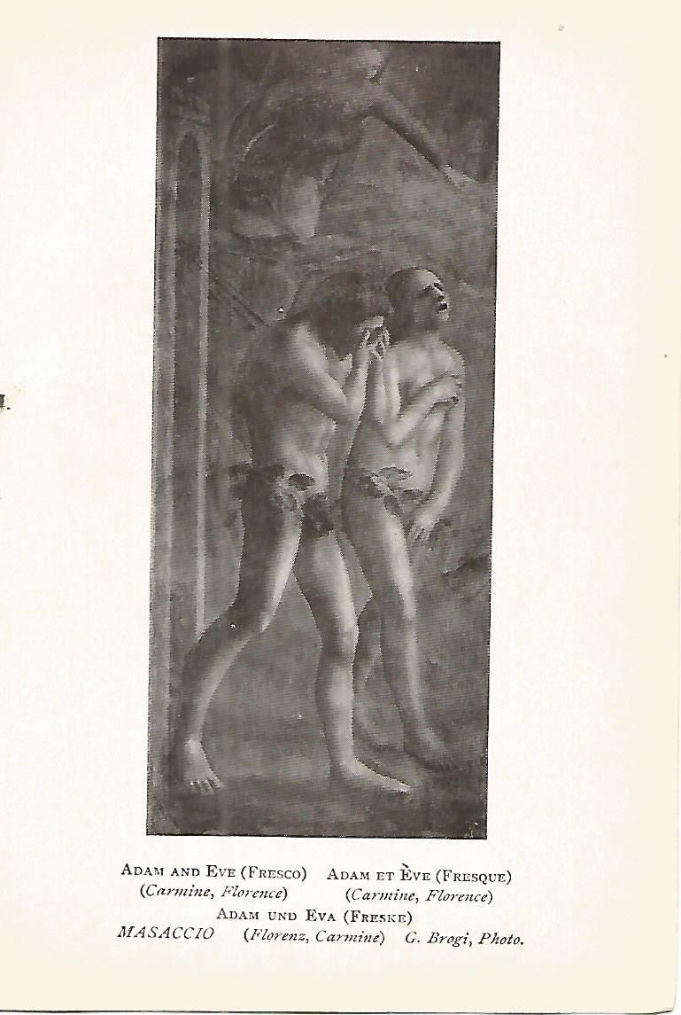 Lamina 388: MASACCIO. Adan y Eva