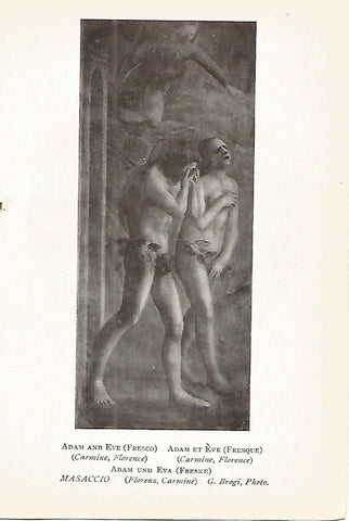 Lamina 388: MASACCIO. Adan y Eva
