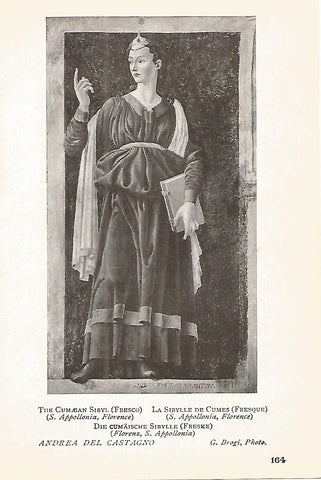 Lamina 398: ANDREA DEL CASTAGNO. La sibila de Cumes