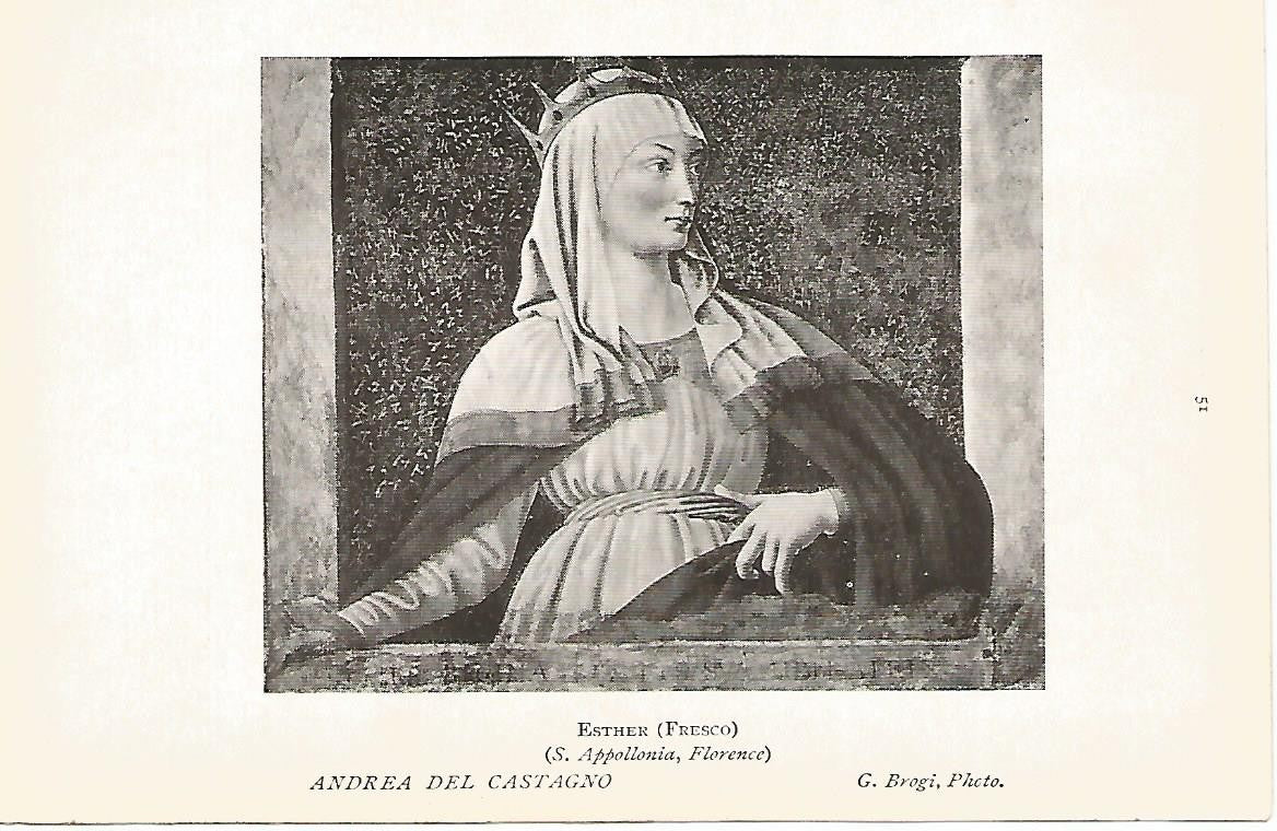Lamina 399: ANDREA DEL CASTAGNO. Esther