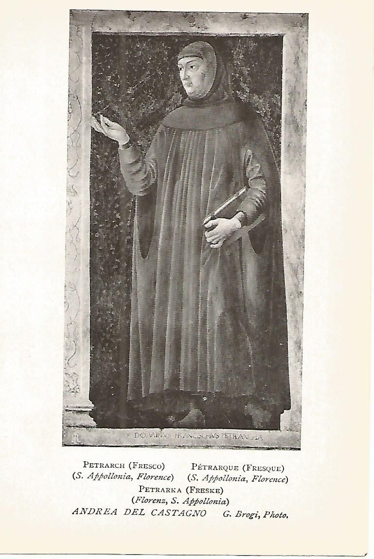 Lamina 400: ANDREA DEL CASTAGNO. Petrarca