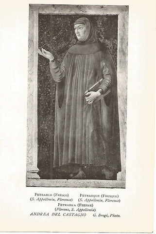 Lamina 400: ANDREA DEL CASTAGNO. Petrarca