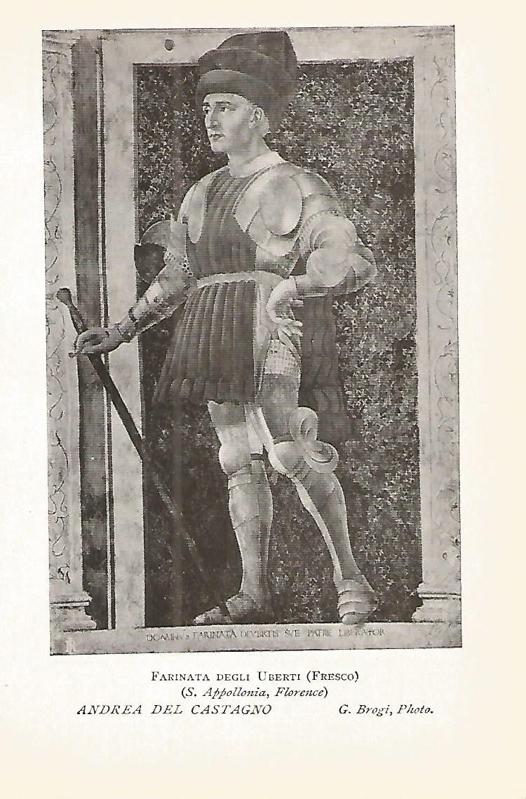 Lamina 401: ANDREA DEL CASTAGNO. Farinata degli Uberti