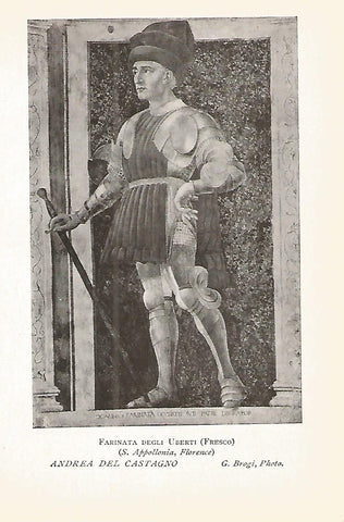 Lamina 401: ANDREA DEL CASTAGNO. Farinata degli Uberti