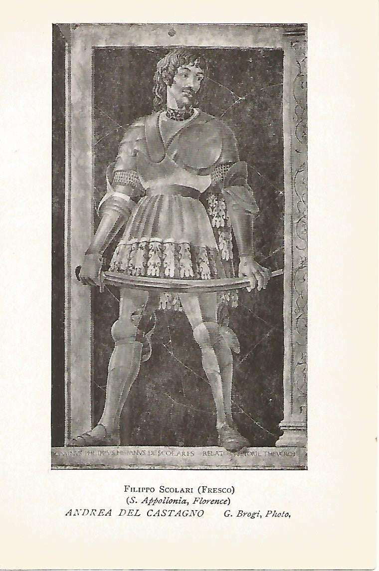 Lamina 402: ANDREA DEL CASTAGNO. Filippo Scolari