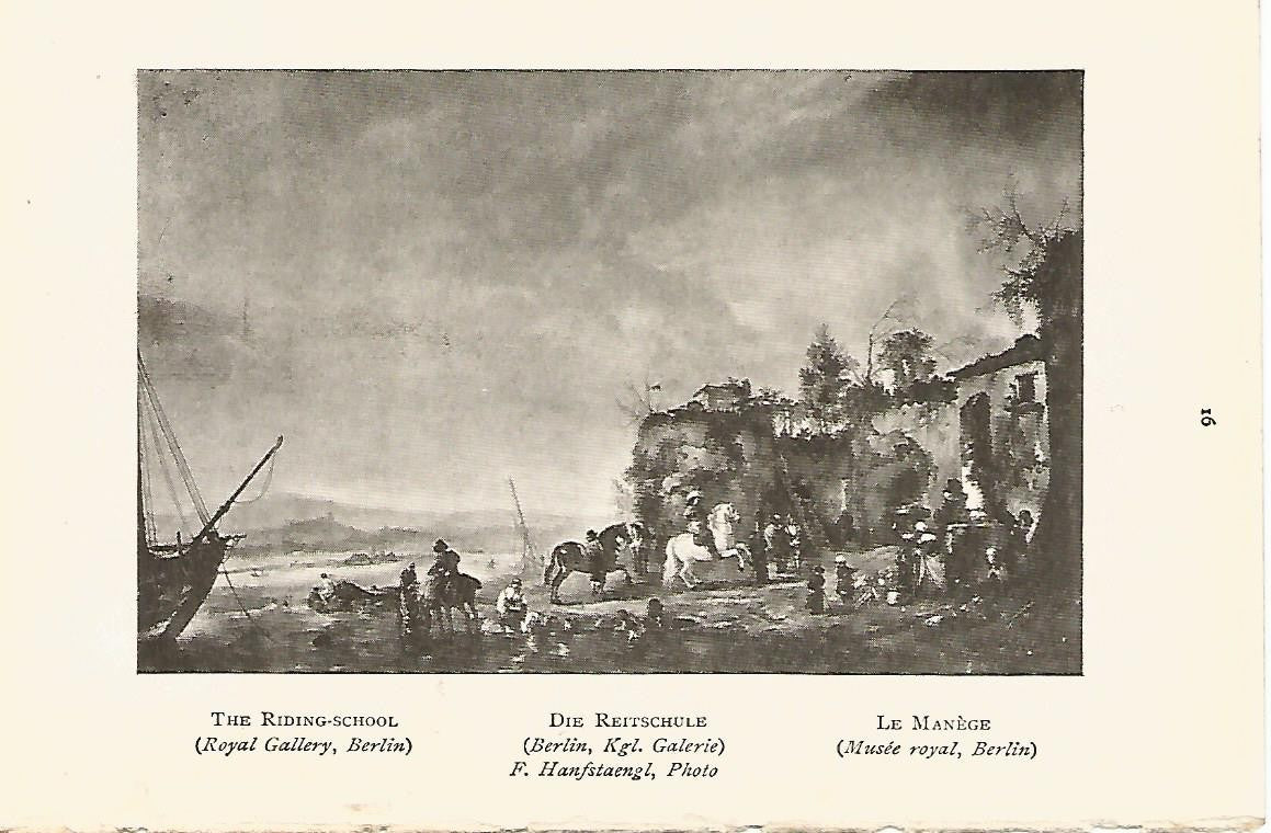 Lamina 412: WOUWERMAN. La escuela de equitacion