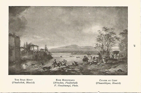 Lamina 419: WOUWERMAN. La caceria del ciervo