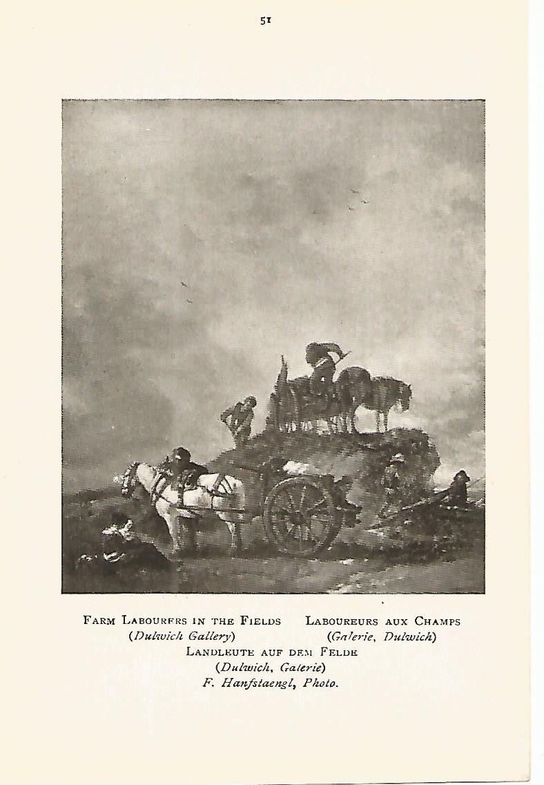 Lamina 430: WOUWERMAN. Campesinos en el campo