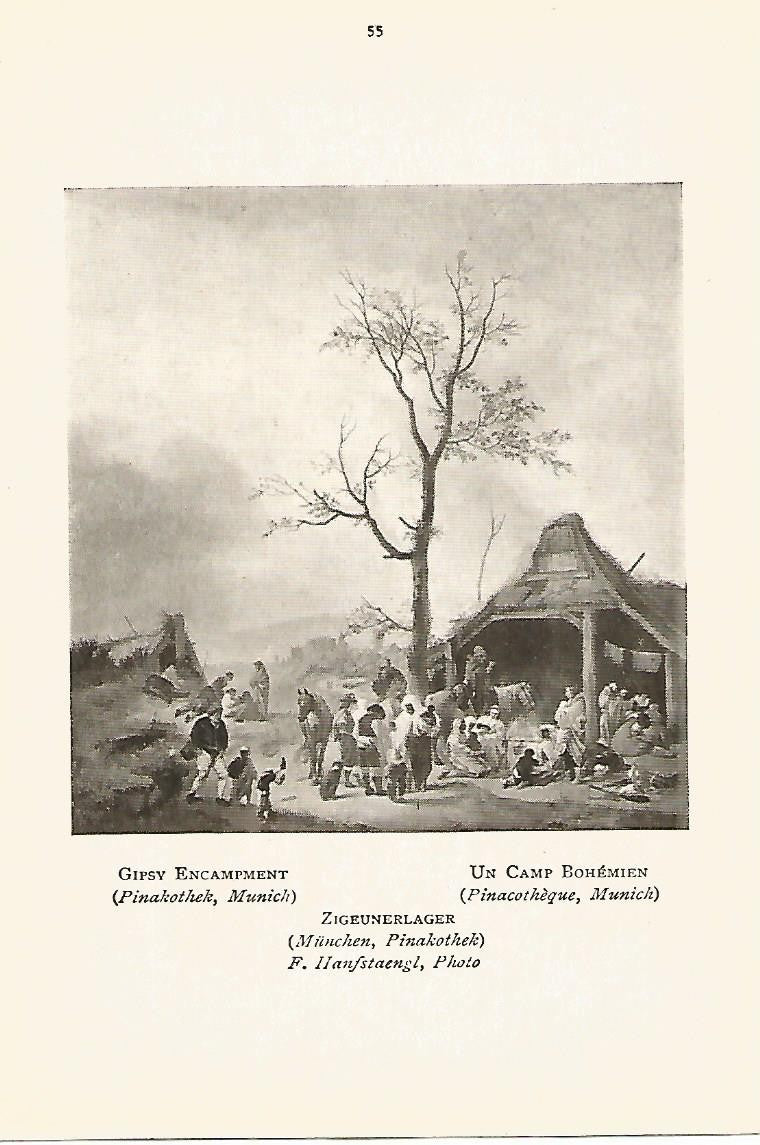 Lamina 432: WOUWERMAN. Campamento gitano