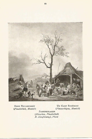 Lamina 432: WOUWERMAN. Campamento gitano