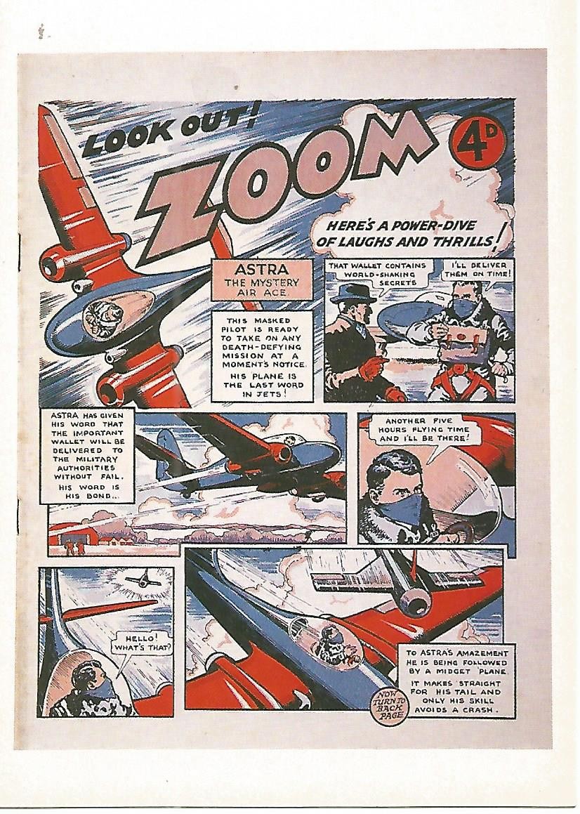 Postal 52695: ASTRA. Coleccion SPACE ACES