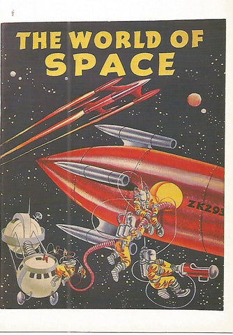 Postal 52696: THE GREEN MOON de Roy Embleton. Coleccion SPACE ACES
