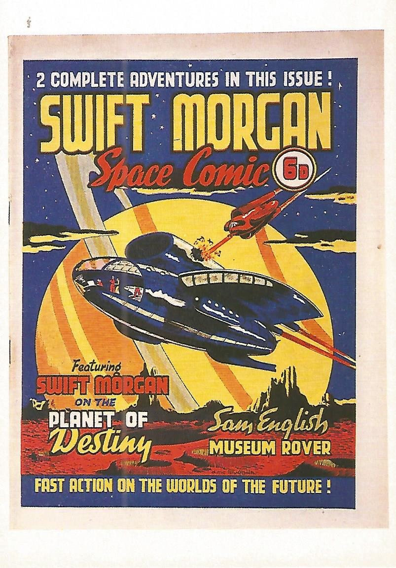 Postal 52698: SWIFT MORGAN de Denis McLoughin. Coleccion SPACE ACES
