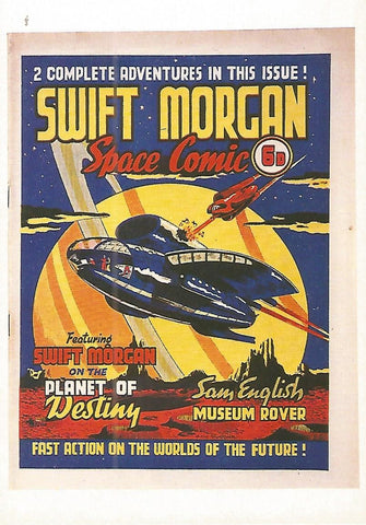Postal 52698: SWIFT MORGAN de Denis McLoughin. Coleccion SPACE ACES