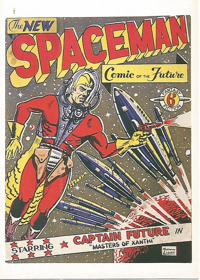 Postal 52704: CAPTAIN FUTURE de Norman Light. Coleccion SPACE ACES