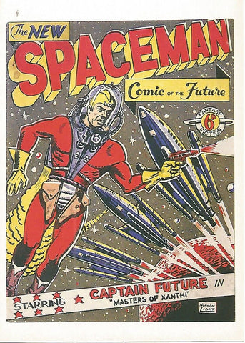 Postal 52704: CAPTAIN FUTURE de Norman Light. Coleccion SPACE ACES