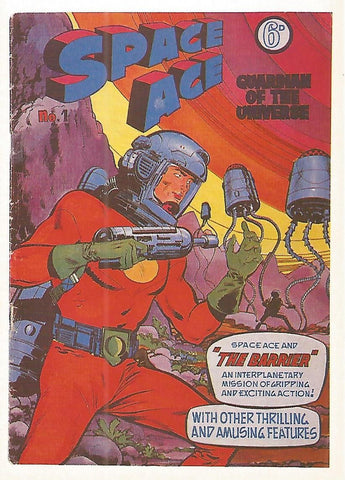 Postal 52709: SPACE ACE de Ron Turner. Coleccion SPACE ACES