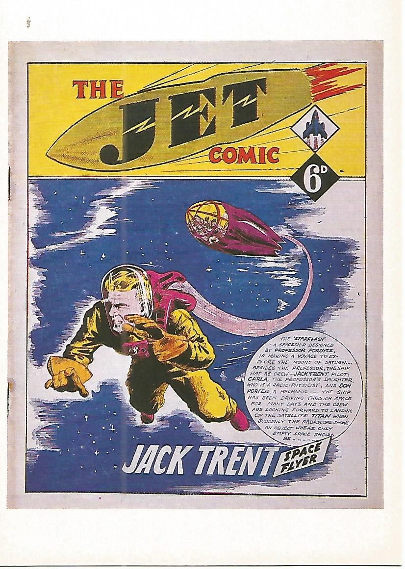 Postal 52717: JACK TRENT. Coleccion SPACE ACES