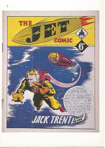 Postal 52717: JACK TRENT. Coleccion SPACE ACES
