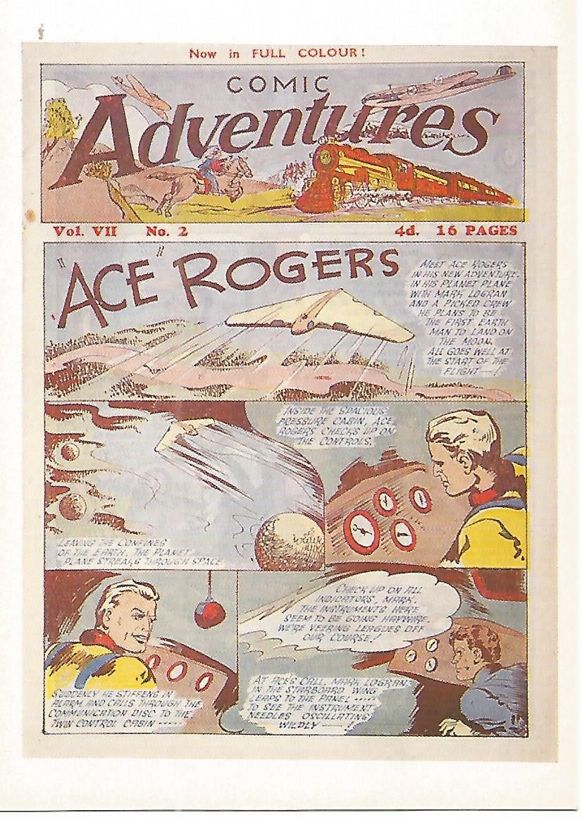Postal 52720: ACE ROGERS de Alf Farmingham. Coleccion SPACE ACES
