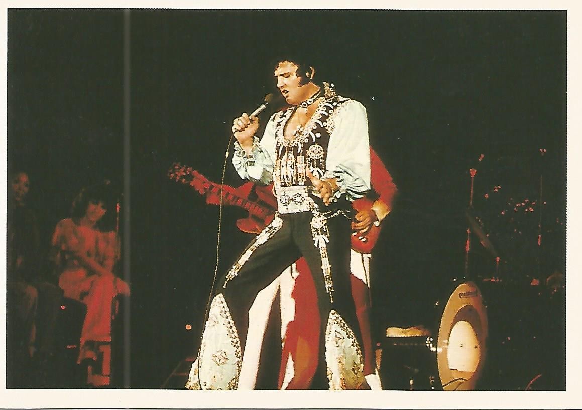 Postal 52735: ELVIS PRESLEY - Concierto en Nassau julio 1975