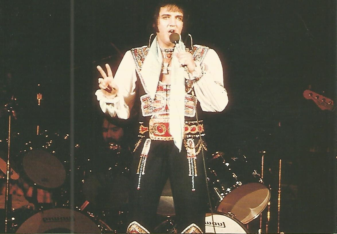 Postal 52746: ELVIS PRESLEY - Concierto en Nassau julio 1975