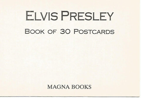 Postal 52756: ELVIS PRESLEY - Portada coleccion Magna Books