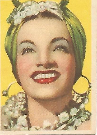 CROMO CINEFOTO 032: Carmen Miranda