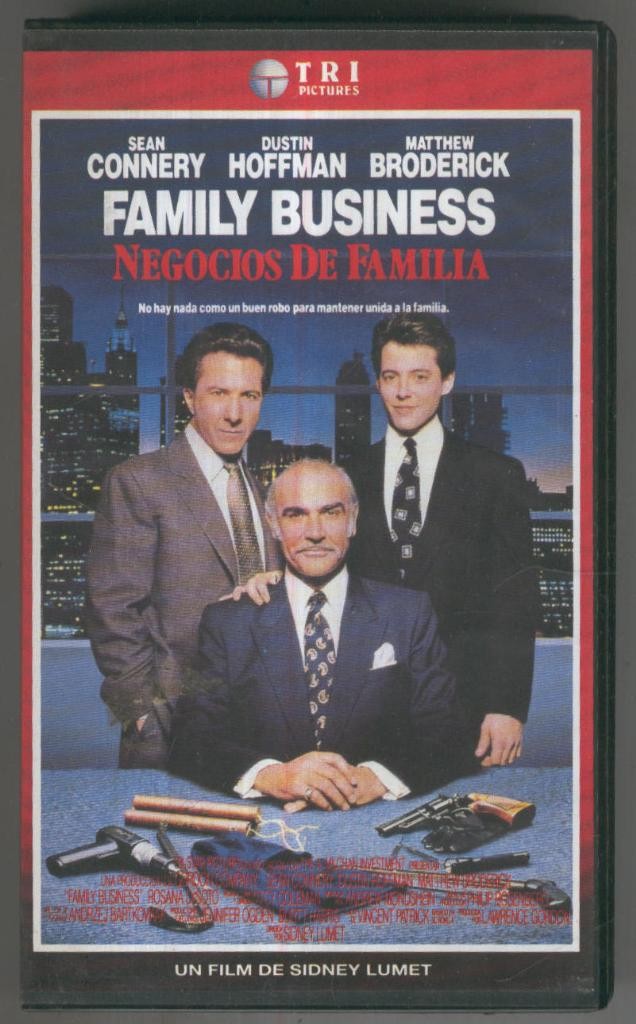 VHS Cine: FAMILI BUSSINES - Negocios de Familia (Sidney Lumet)