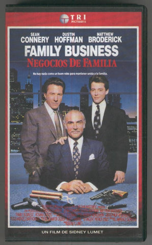 VHS Cine: FAMILI BUSSINES - Negocios de Familia (Sidney Lumet)