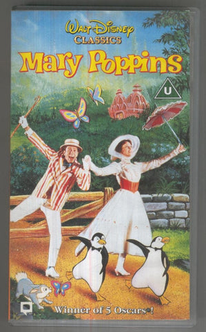 VHS Cine: MARY POPPINS - Robert Stevenson