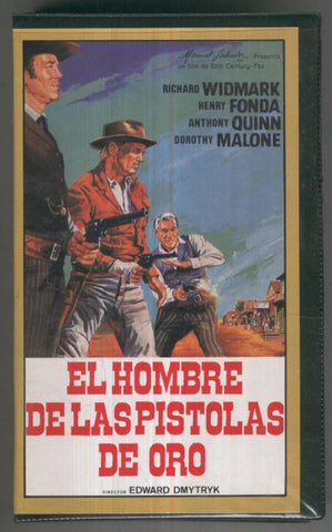 VHS Cine: EL HOMBRE DE LAS PISTOLAS DE ORO