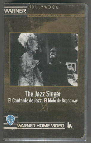 VHS Cine: THE JAZZ SINGER - La cantante de Jazz. El idolo de Broadway