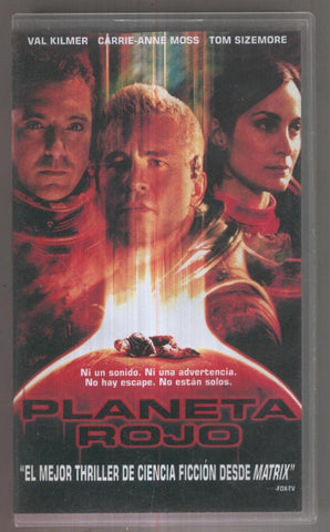 VHS Cine: PLANETA ROJO - Anthony Hoffman