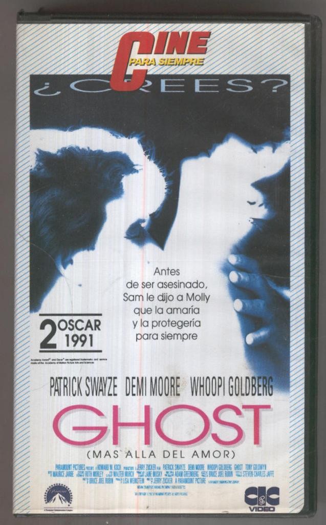 VHS Cine: GHOST - Coleccion Cine para Siempre