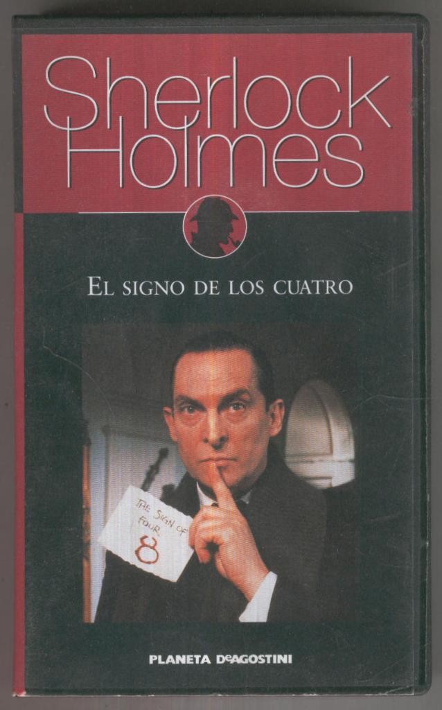 VHS Cine: SHERLOCK HOLMES - EL SIGNO DE LOS CUATRO