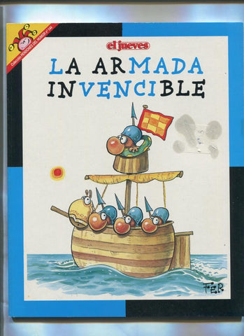 Coleccion Pendones del humor numero 144: La armada invencible (portada estropeada por esto etiqueta pvp)