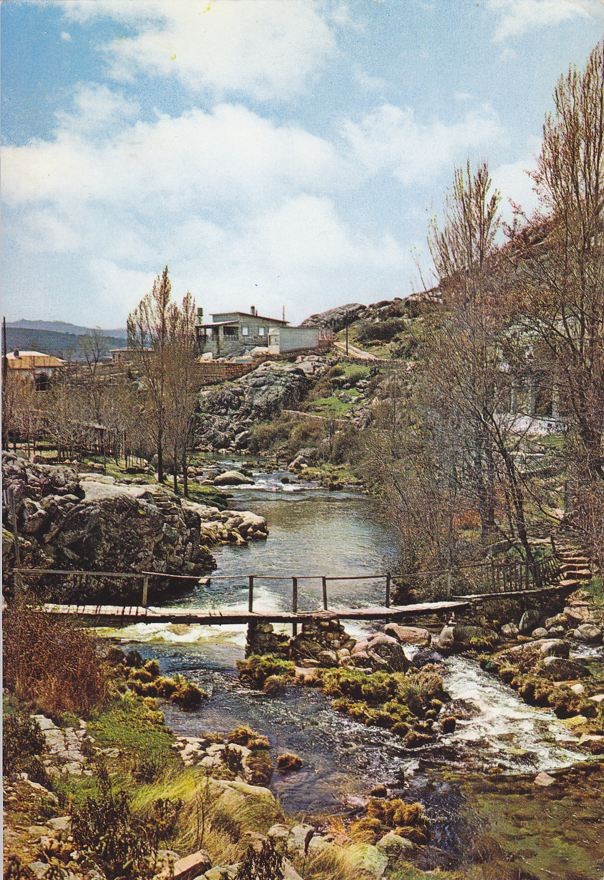 Postal 60287: Foto puente con rio (España)