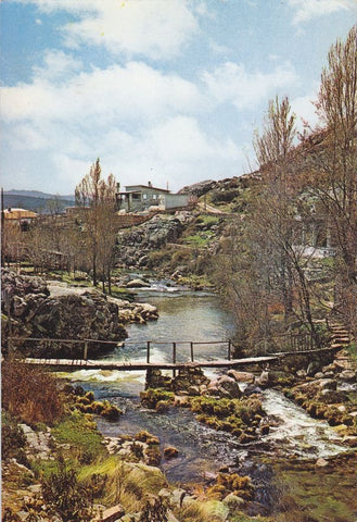 Postal 60287: Foto puente con rio (España)