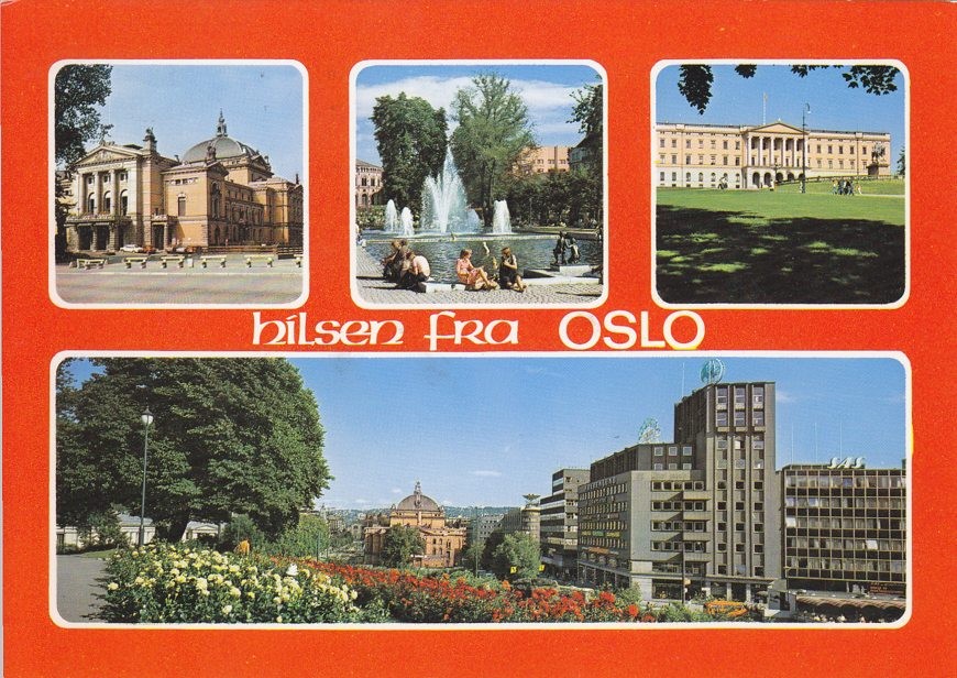 Postal 60290: Varios motivos de Oslo (Noruega)