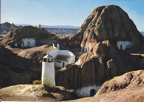 Postal 60292: Vista de cuevas (Guadix Granada)