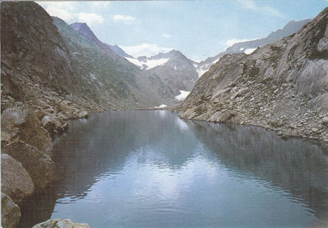Postal 60297: Lago de Barrancs Benasque (Pirineo Aragones Huesca)