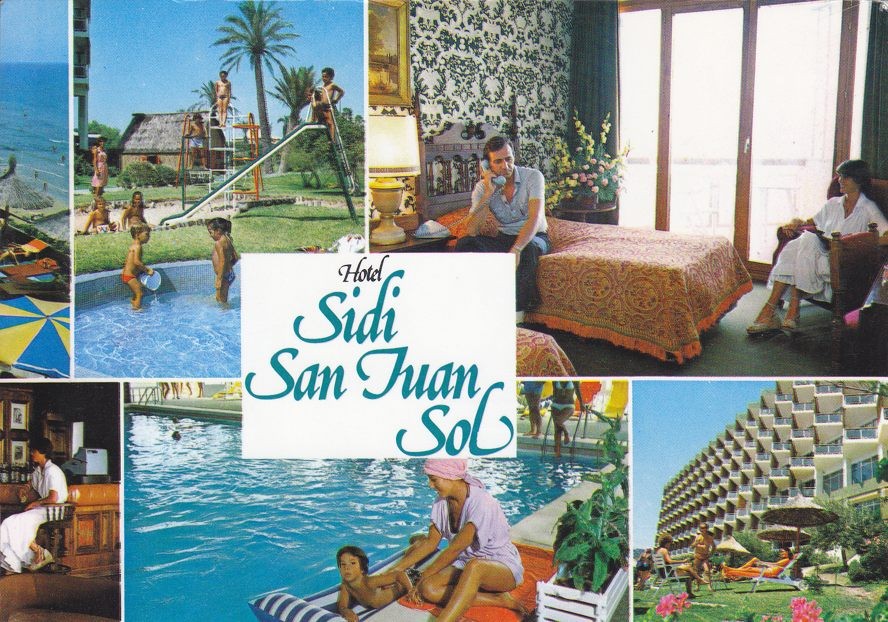 Postal 60311. Hotel sidi san Juan Sol (Alicante). P. publicitaria