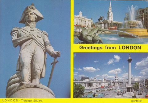 Postal 60332. Varios motivos de Londres