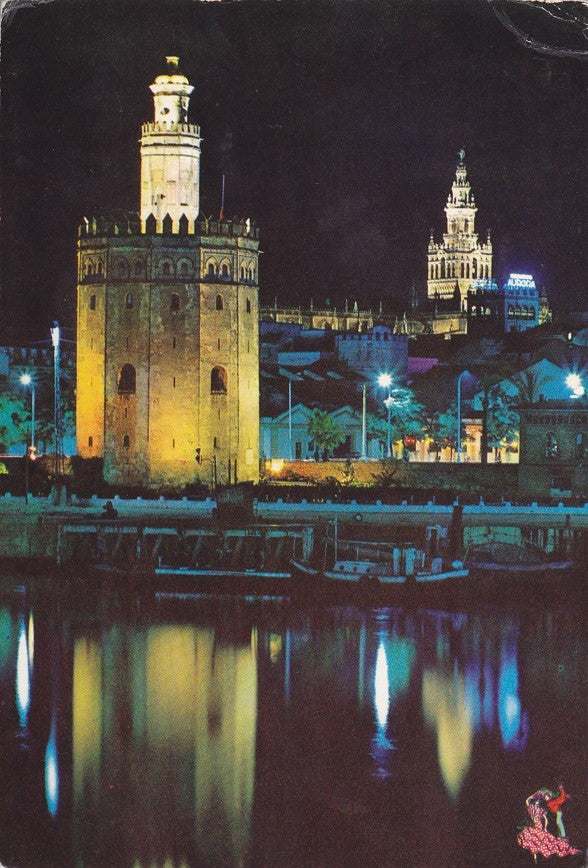 Postal 60376. Torre del Oro. Sevilla