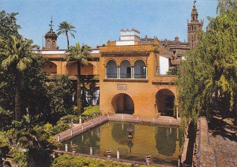 Postal 60381. la Giralda vista desde el Alcazar. Sevilla