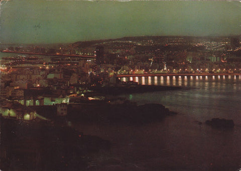 Postal 60389.Vista nocturna. Gran Canaria (Las Palmas)