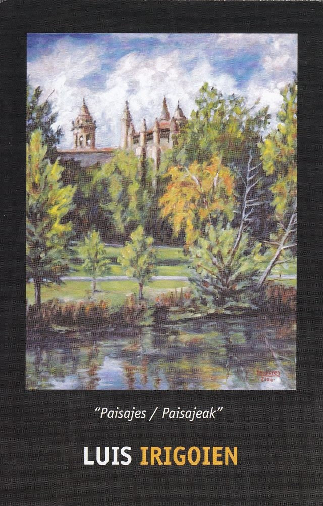 Postal 60410. Paisajes (Luis Irigoien) Publicitaria ayunt. De huarte